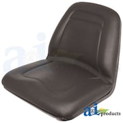 A & I PRODUCTS Seat, Michigan Style, BLK 23.75" x18.5" x13" A-TM555BL